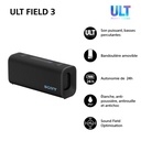 Sony ULT Field 3 Gris foncé - Enceinte Bluetooth portable