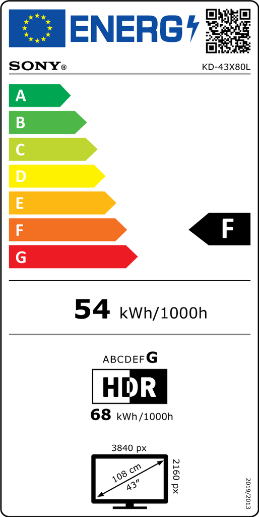 Sony FWD-43X80L Modèle 2023