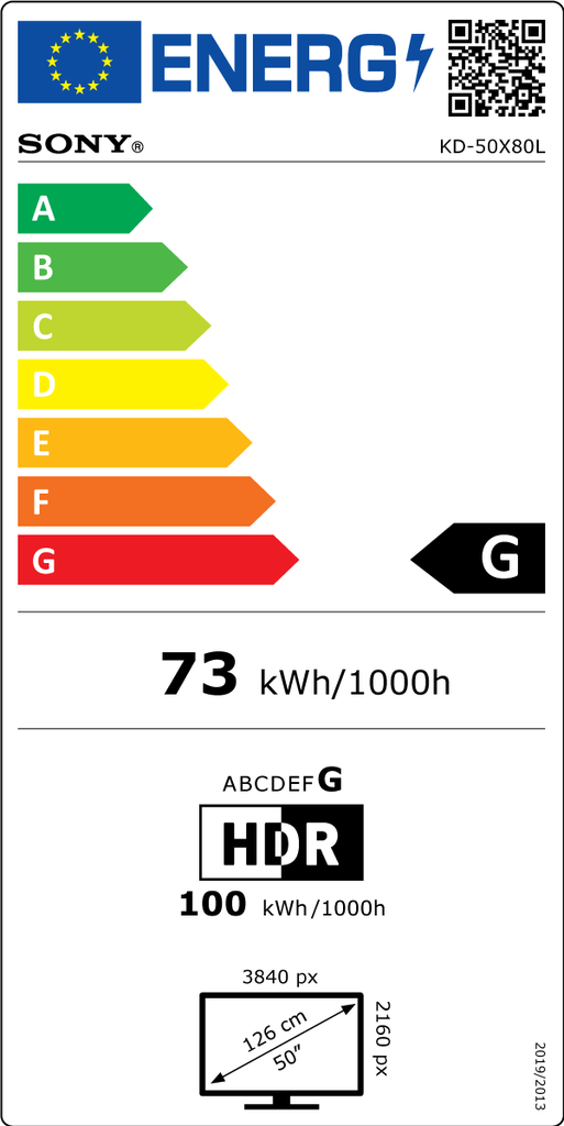 Sony FWD-50X80L Modèle 2023