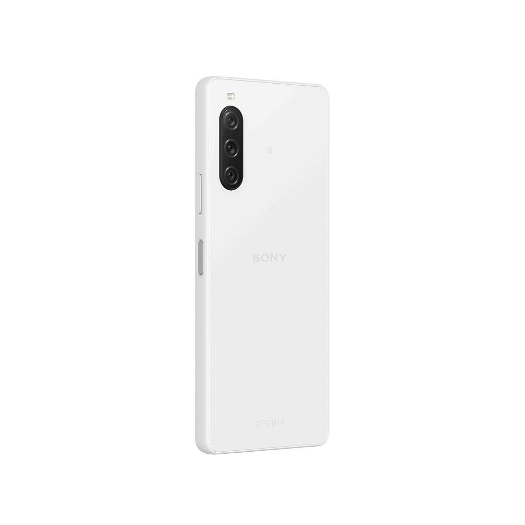 Sony Xperia 10 V 128 Go, Blanc, 6.10", Double SIM, 48 Mpx, 5G