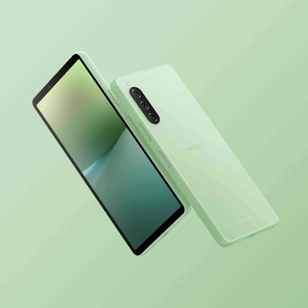 Sony Xperia 10 V 128 Go, Vert sauge, 6.10", Double SIM, 48 Mpx, 5G