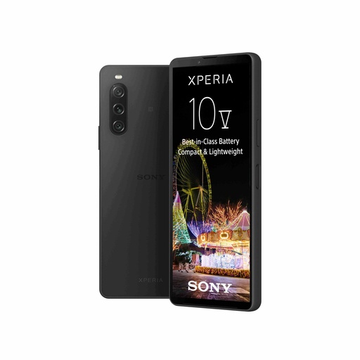 [XQDC54C0B.EUK] Sony Xperia 10 V 128 Go, Noir, 6.10", Double SIM, 48 Mpx, 5G