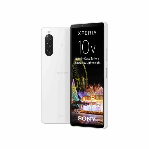 [XQDC54C0W.EUK] Sony Xperia 10 V 128 Go, Blanc, 6.10", Double SIM, 48 Mpx, 5G