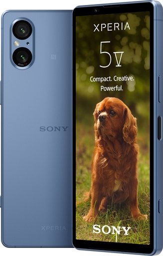 [XQDE54C0L.EUK] Sony Xperia 5 V 128 Go, Bleu, 6.10", Double SIM, 48 Mpx, 5G