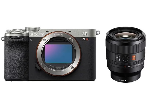 [ILCE7CRS.CEC + SEL50F14GM.SYX] Sony Alpha 7CR Body Argenté + Objectif FE 50mm F/1.4 GM