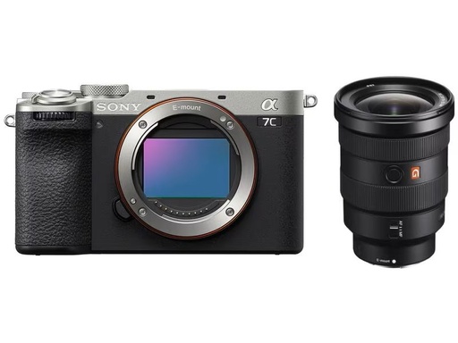 [ILCE7CM2S.CEC + SEL1635GM.SYX] Sony Alpha 7CR Body Argenté + Objectif FE 16-35mm F/2.8 GM