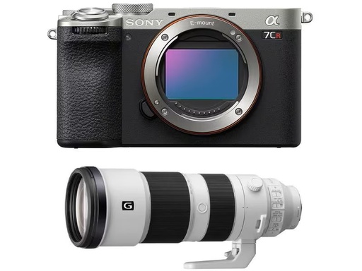 [ILCE7CRS.CEC + SEL200600G.SYX] Sony Alpha 7CR Body Argenté + Objectif FE 200-600mm F/5.6-6.3 G OSS